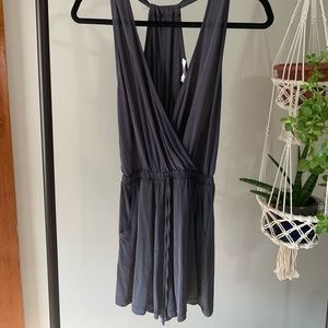 Dark Grey Romper